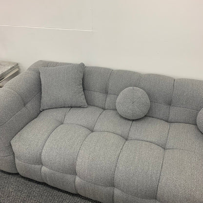 The Bubble Boucle Corner Sofa - Grey