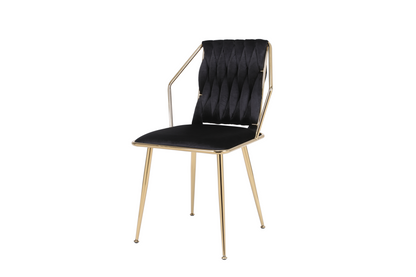 Daisy Black Gold Dining Chair