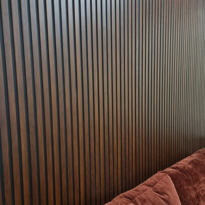 Wood effect Wall Panels Dark Oak