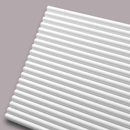 Decorative Fluted Wall Panels - White