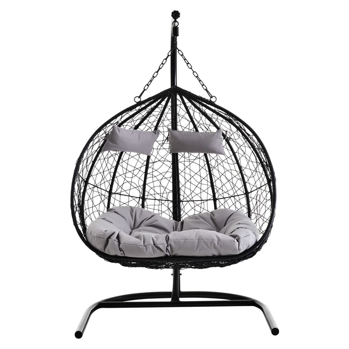 Goa Double Black Hanging Chair