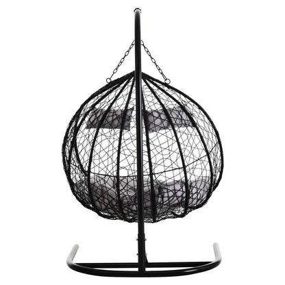 Goa Double Black Hanging Chair