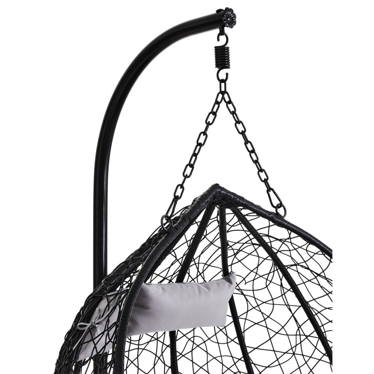 Goa Double Black Hanging Chair