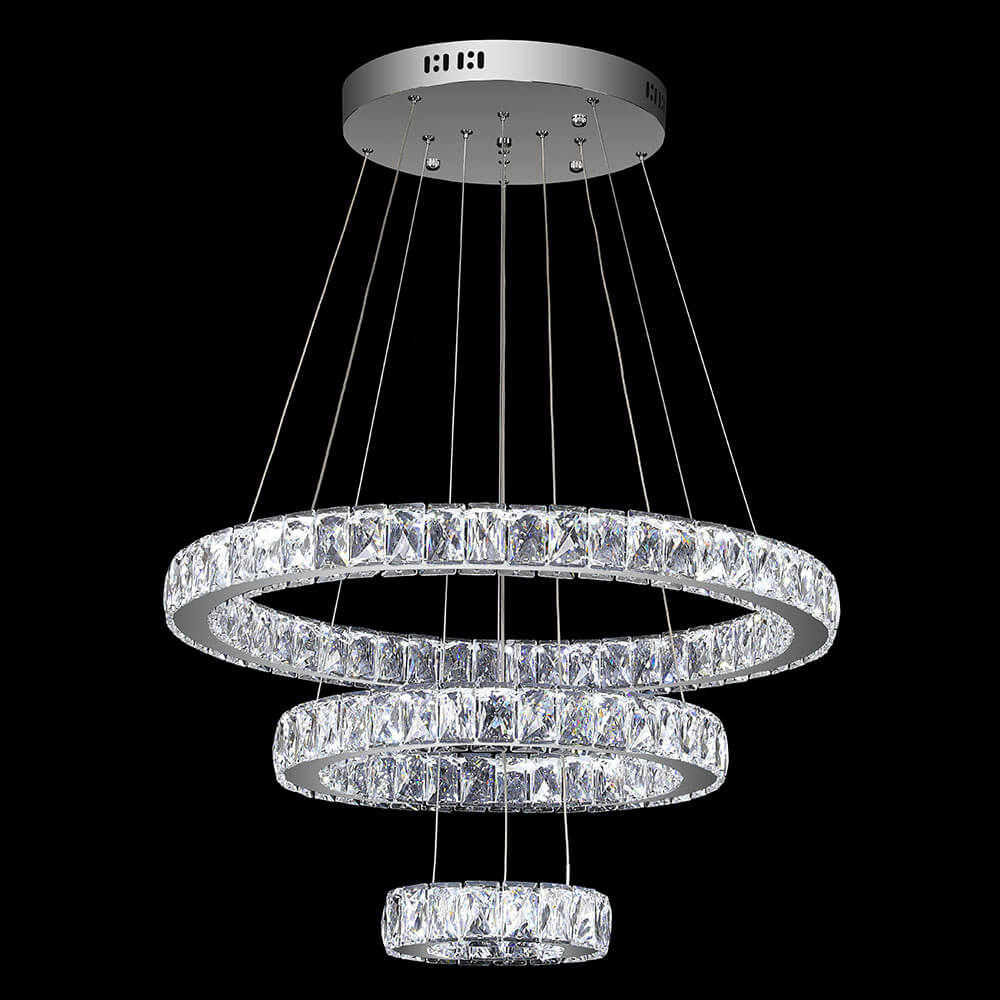 3 Ring Tier Light/Chandelier - MyForeverFurnishings