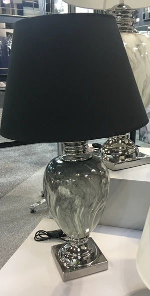 Large Marble Table Lamp