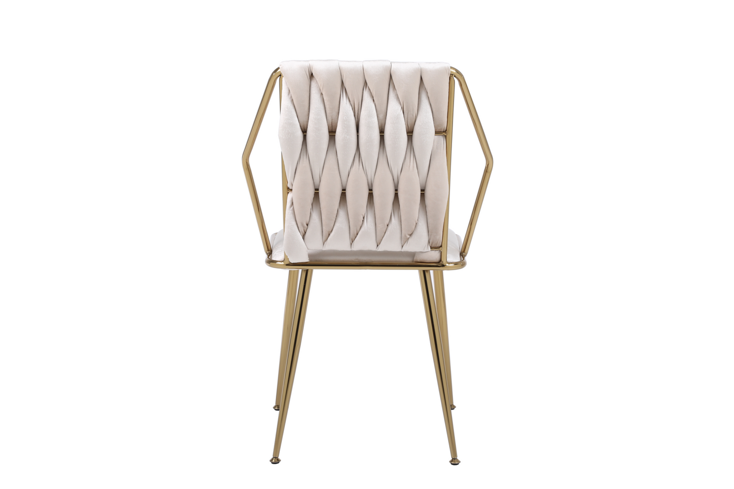 Daisy Cream Gold Dining Chair