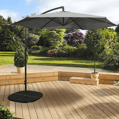 3M Parasol with weighted base - MyForeverFurnishings