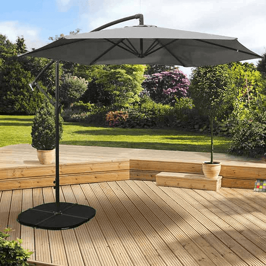 3M Parasol with weighted base - MyForeverFurnishings