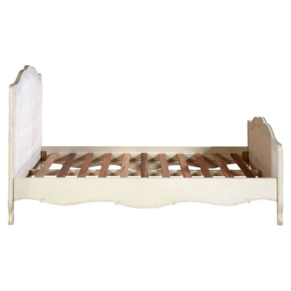 Loire White Double Bed