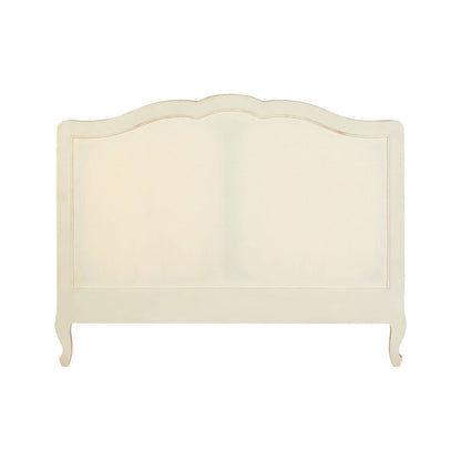 Loire White Double Bed