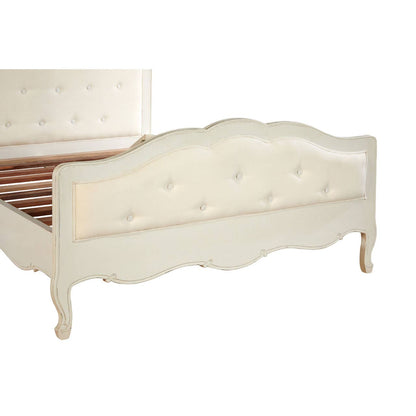 Loire White Double Bed