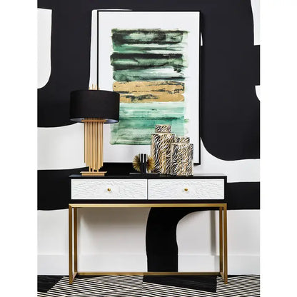 Dumas Two Drawer Console Table