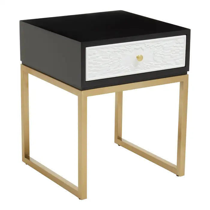 Dumas One Drawer Side Table