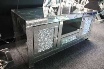 Roma Crushed Diamond TV Unit (2 Sizes)