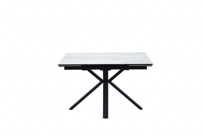 Amari Ceramic White or Grey Extending Table 120-150-180cm