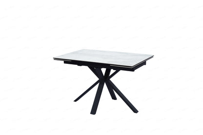 Amari Ceramic White or Grey Extending Table 120-150-180cm