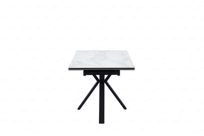 Amari Ceramic White or Grey Extending Table 120-150-180cm