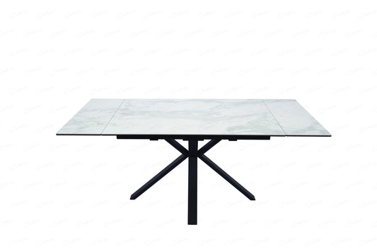 Amari Ceramic White or Grey Extending Table 120-150-180cm