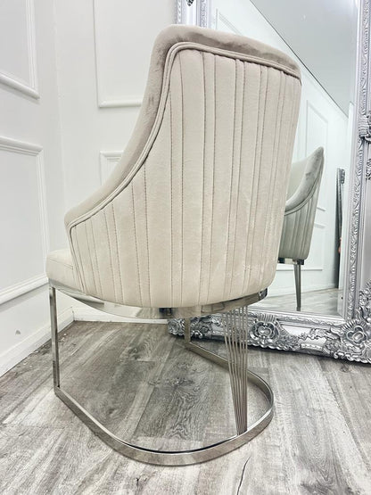 Chelmsford Dining Chair Chrome Legs