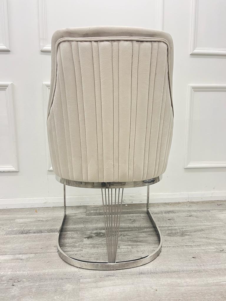 Chelmsford Dining Chair Chrome Legs