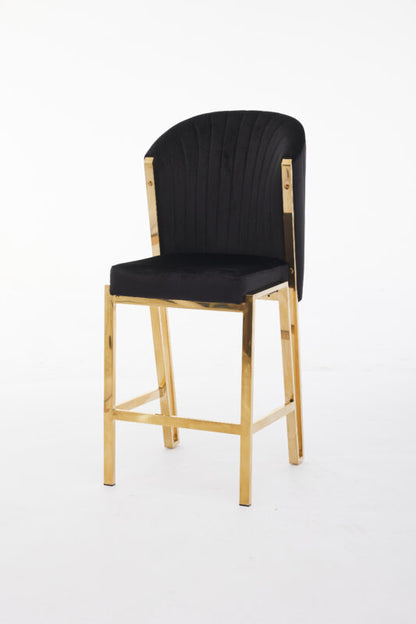 Fabio Black Gold Breakfast Stools