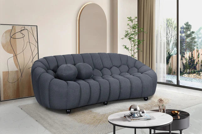 Lennox Sofa 3 Seater (Grey)