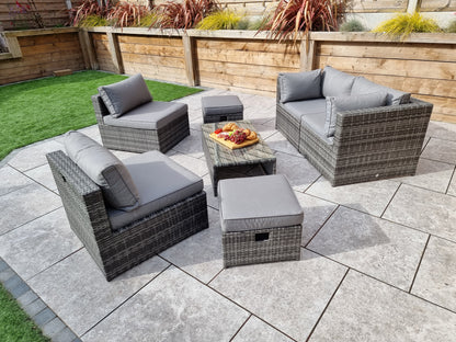 Chelsea Rattan Modular Sofa Set