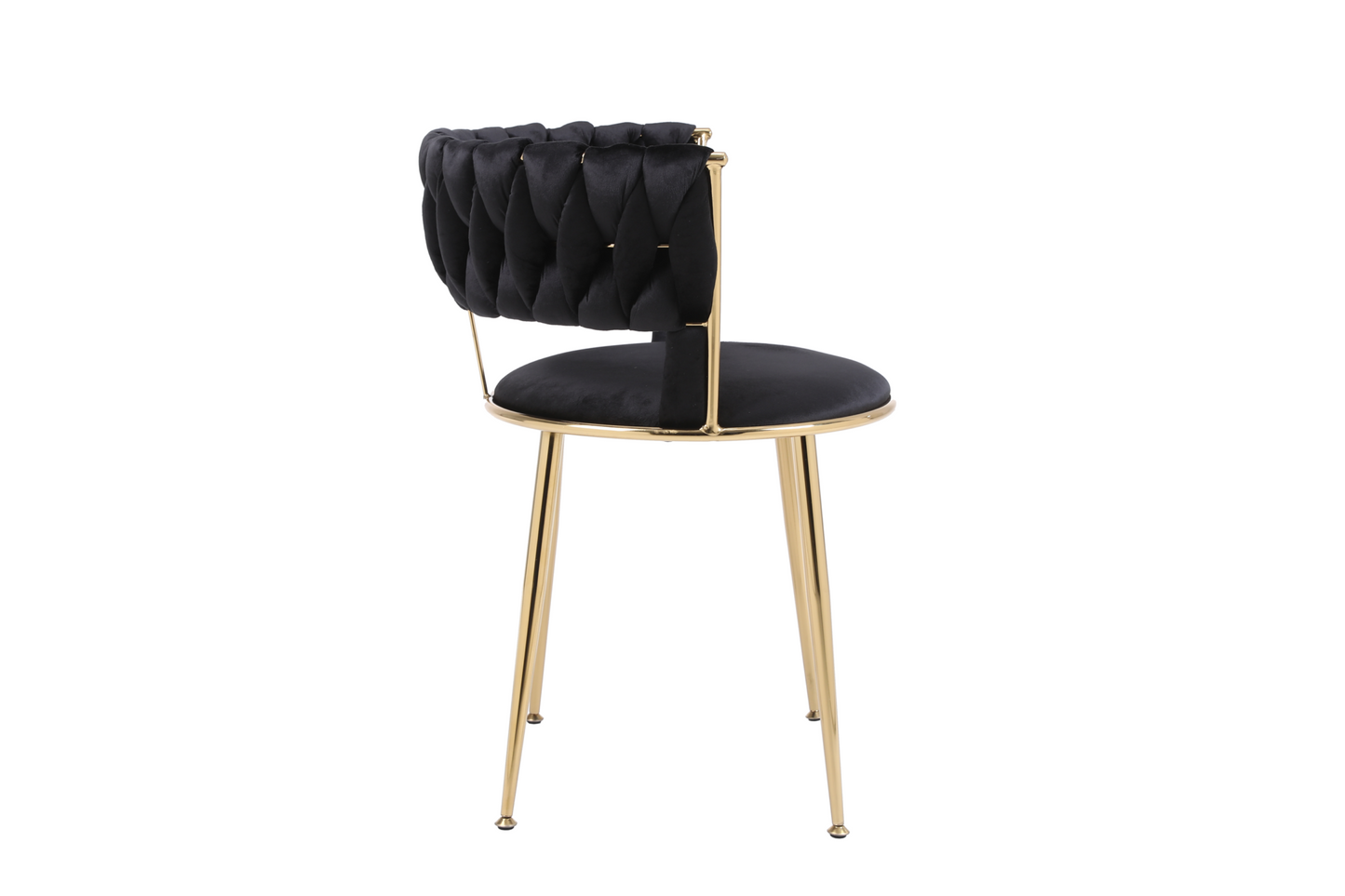 Camelia Black & Gold Dining Chair