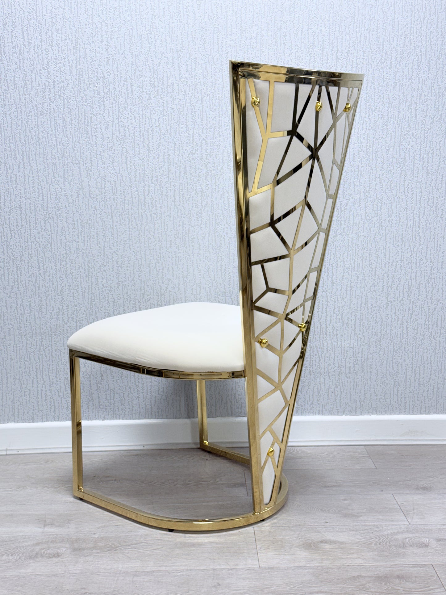 Vienna Cream & Gold Dining Chair