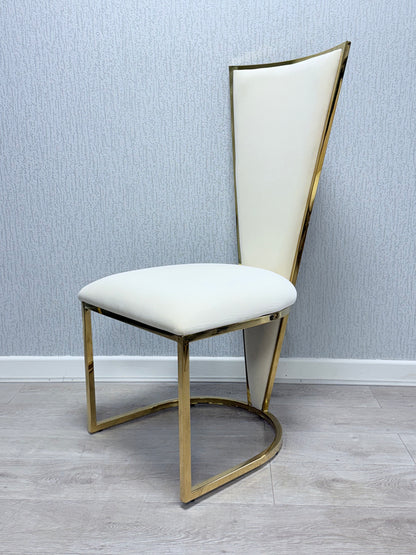 Vienna Cream & Gold Dining Chair