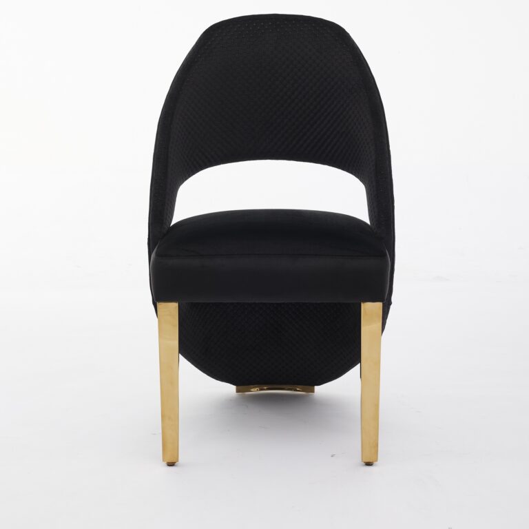 Santorini Black Gold Dining Chair