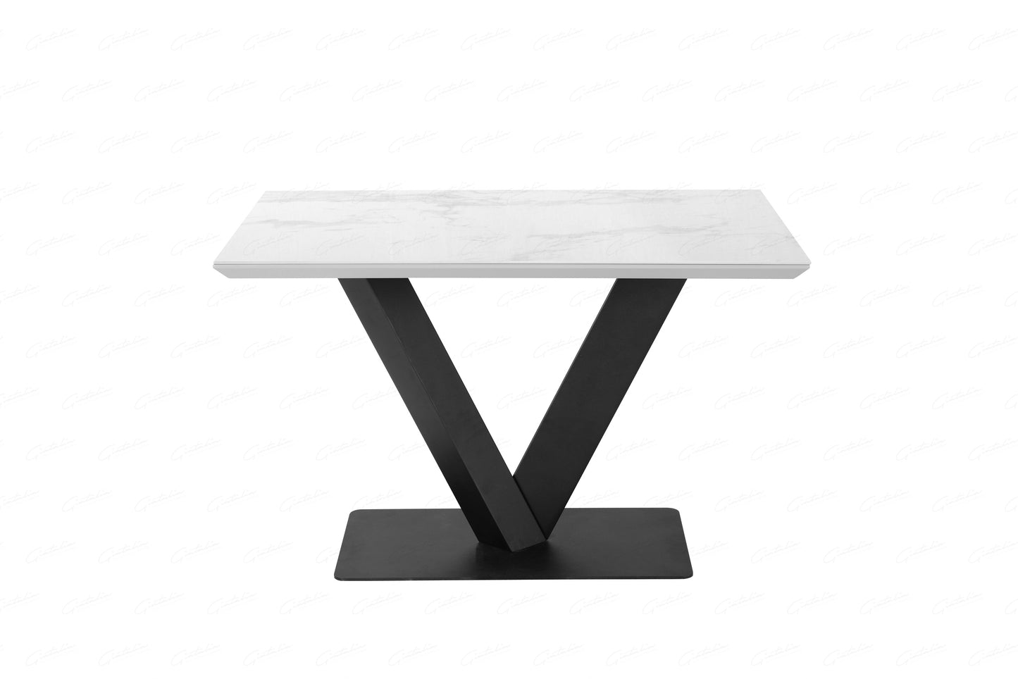 Alessia Grey or White Ceramic Dining Table