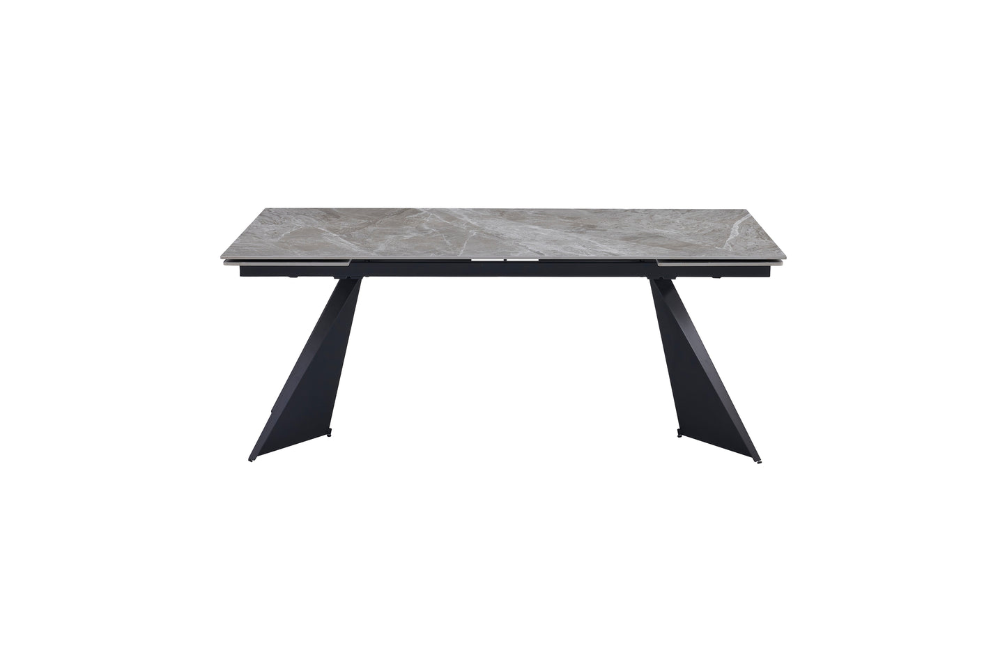 Chicago 180-260CM Grey Extending Dining Table With Ceramic Top