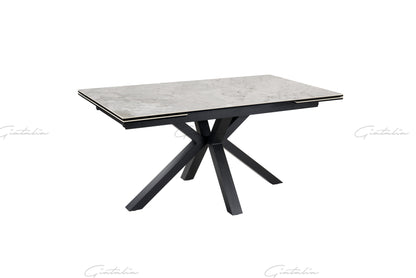 Amari Ceramic White or Grey Extending Table 160-200-240cm