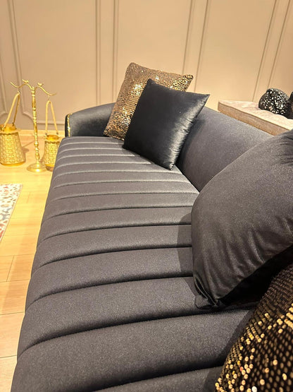 Ambassador Dubai Black Sofa