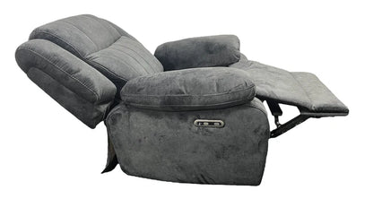 Rose Electric Sofa 3,2 or 1 Seater Recliner In Grey