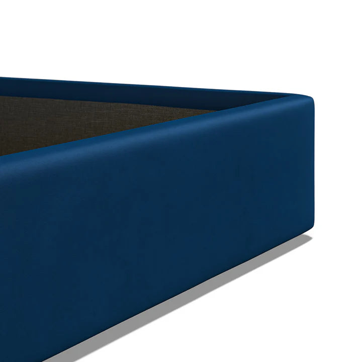 Pedro Fabric Ottoman Bed Royal Blue - 4'6 Double Fabric Bedframe Only