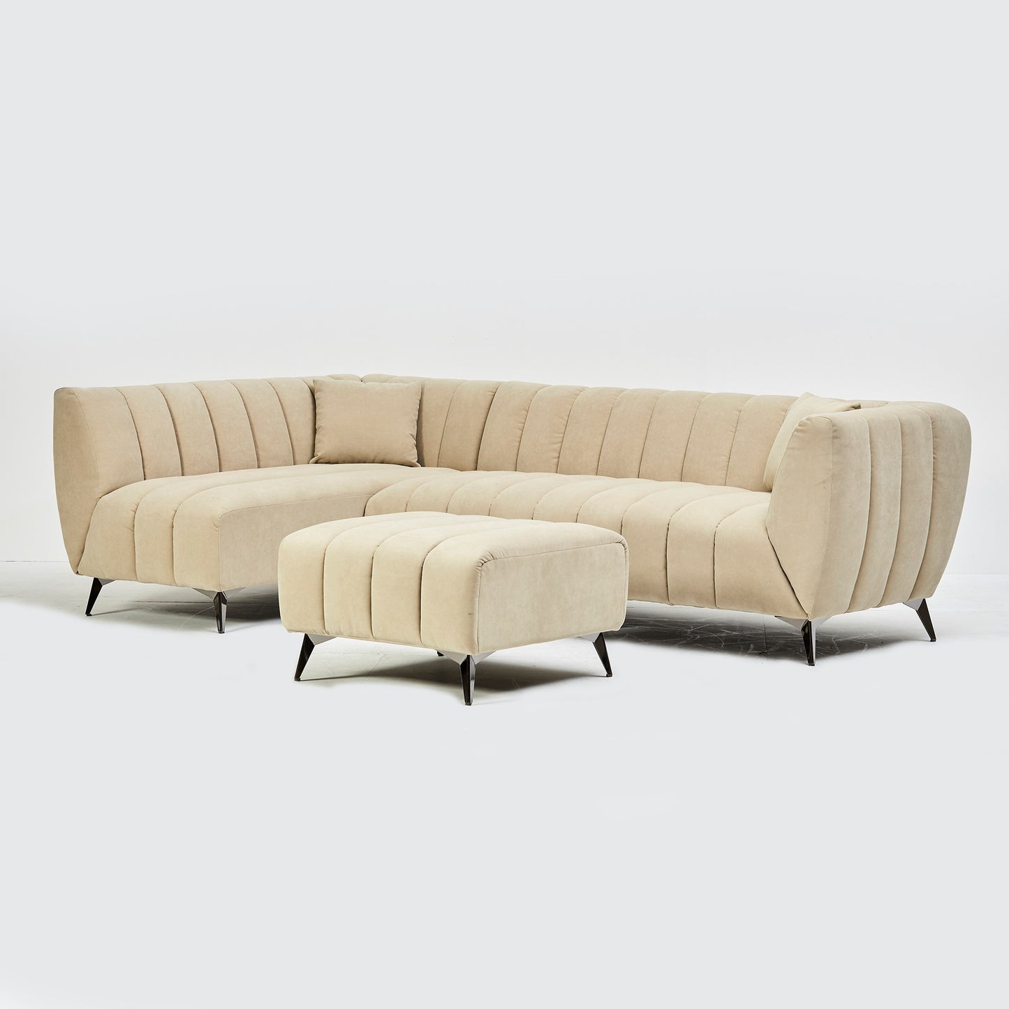 Nora LH Corner Sofa in Nordica Wickes