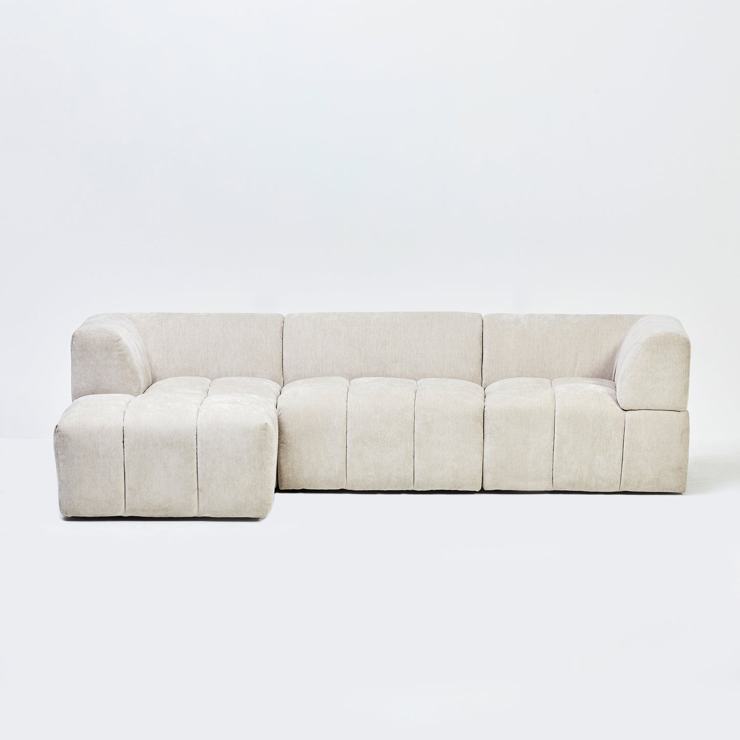 Zyla Corner Sofa in Seoul Calico