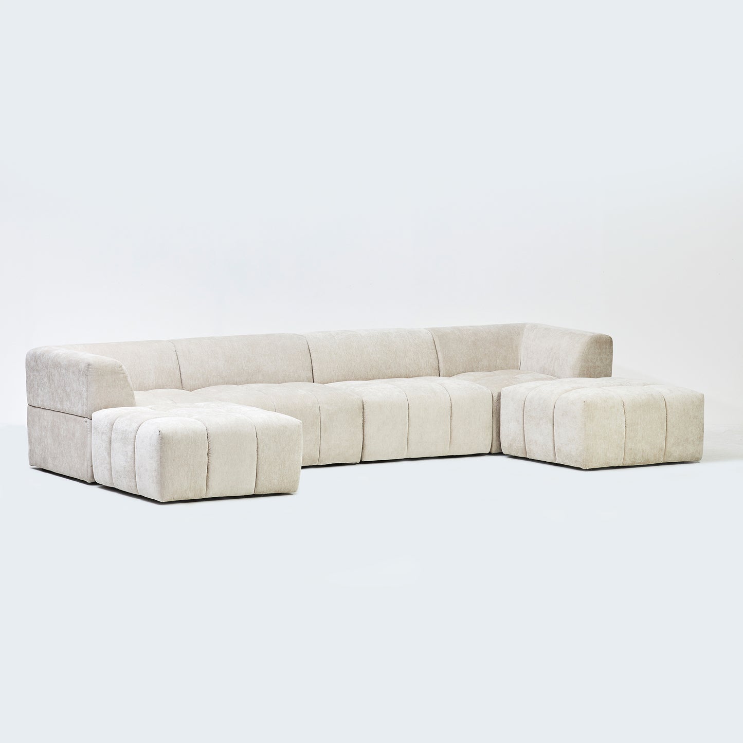 Zyla Corner Sofa in Seoul Calico