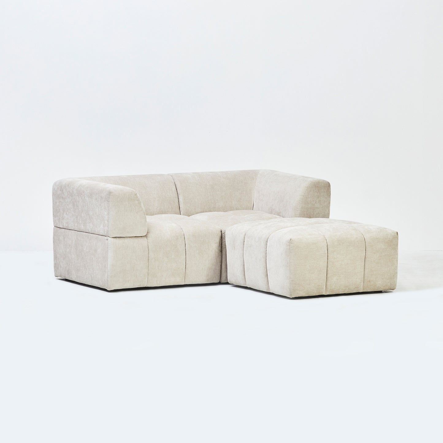 Zyla Corner Sofa in Seoul Calico