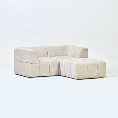 Zyla Corner Sofa in Seoul Calico