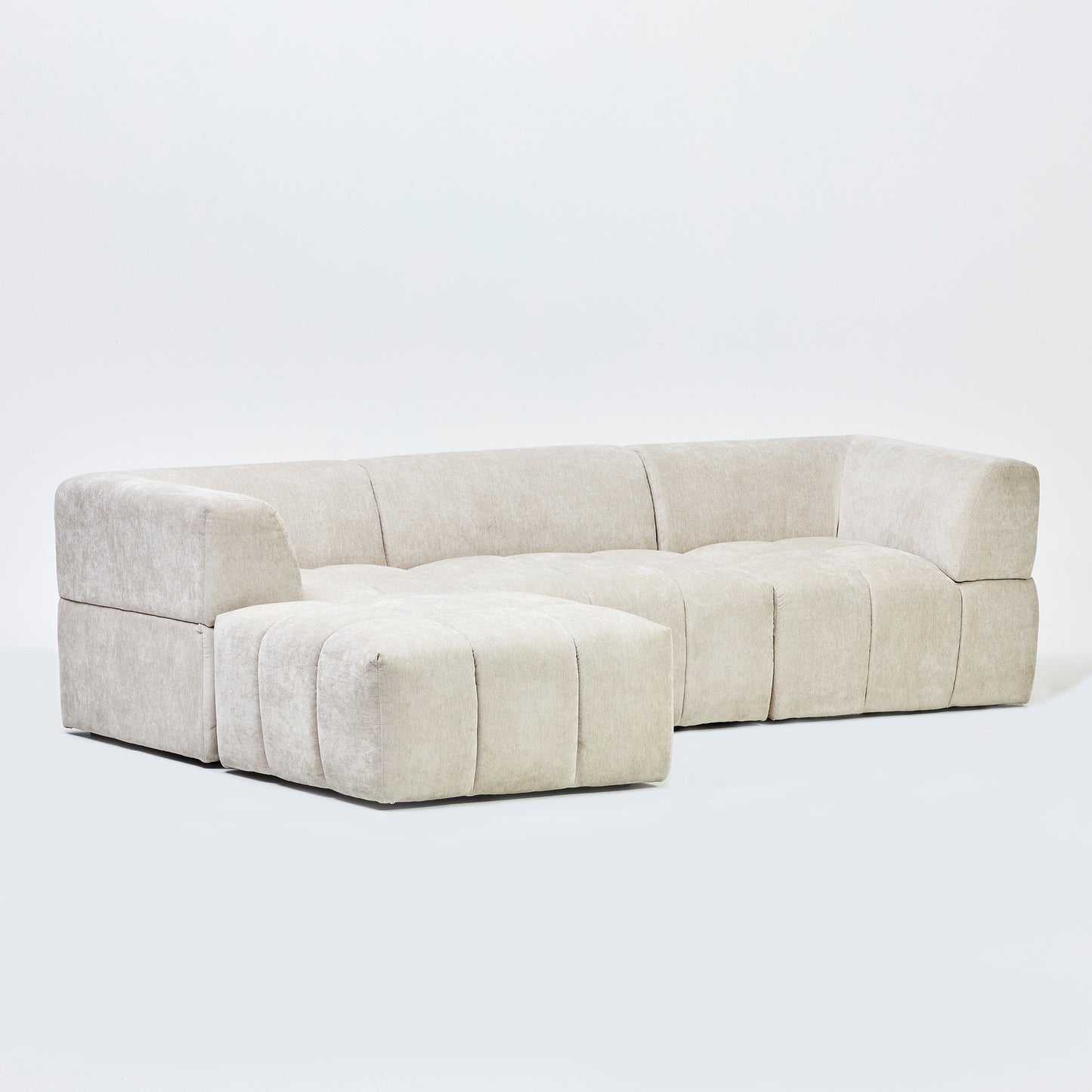 Zyla Corner Sofa in Seoul Calico