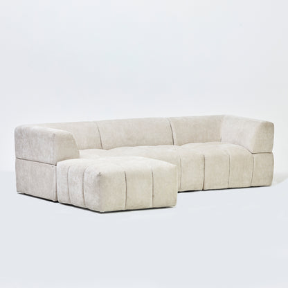 Zyla Corner Sofa in Seoul Calico