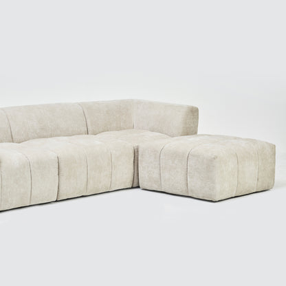 Zyla Corner Sofa in Seoul Calico