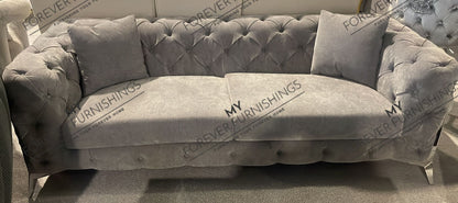 Orlando Sofa 3/2 or 1 Seater Grey