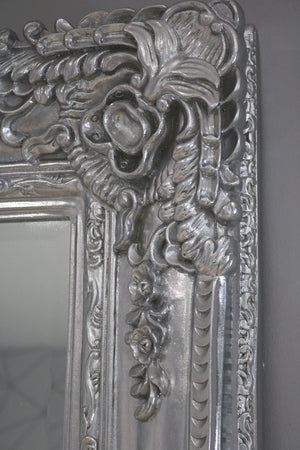 Large Paris Mirror Chrome