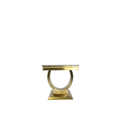 Chelsea/Arianna Matt Gold Lamp Table 50cm (All Colours)