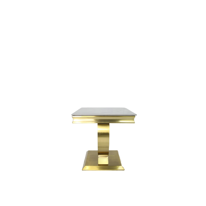 Chelsea/Arianna Matt Gold Lamp Table 50cm (All Colours)