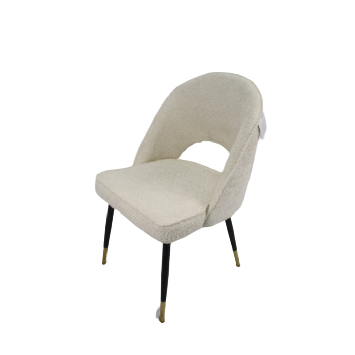 Venice Cream Boucle Dining Chair